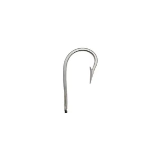 Anzuelo de Pesca  Punta de Cuchillo Cadmio y Estaño 7694 Nº 8/0 Tarpon Hooks Mustad 20 Unds